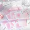 112pcs Creative Gradient Color Memo Pads Sticky Notes Cute Kawaii Notepad Korean Stationery Office School Supplies