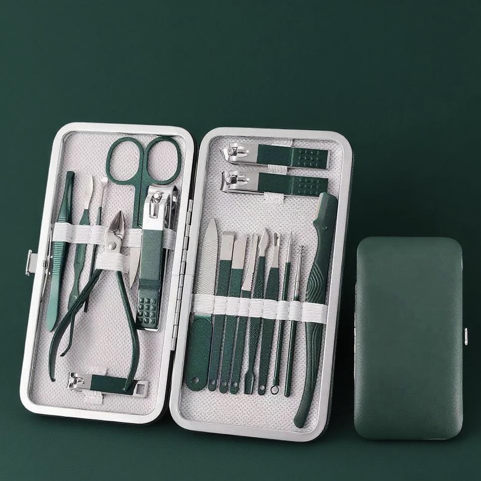 

Douyin with The Same Gradient Nail Clippers Rotating Bag Set Nail Clippers Nail Clippers Set Size Oblique Nail Clippers