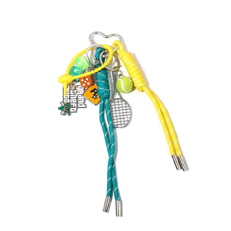 Lightweight Rope Keychain Pendant Accessory Fashionable Hanging Decoration For Purses Backpacks Handbag Accessories