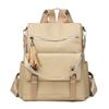 Vintage Large Capacity Backpack Women's Travel Shoulder Bag Handbag Three-purpose Bag
