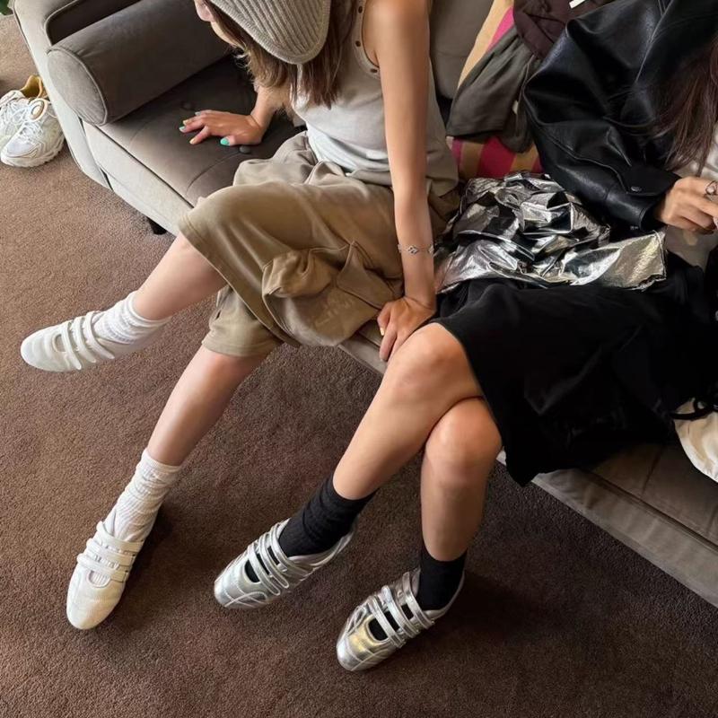 Women Loafers Shoes Retro Sandals Flats Elegant Woman Summer Shoes 2025 Trend Designer Shallow Cozy Lolita Zapatos Mujer