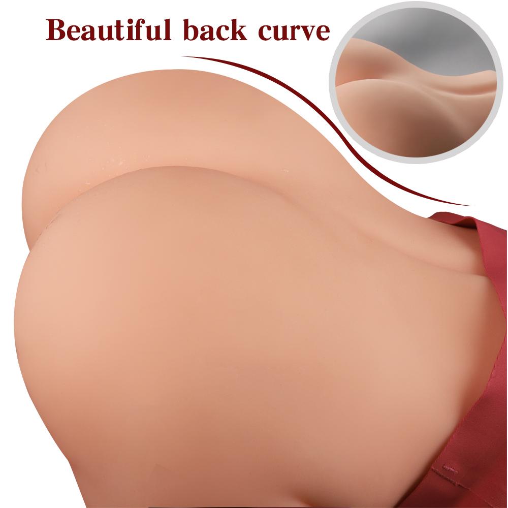 Male Masturbator Silicone Big Ass Vagina Pussy Product for Adult Sexy Body Adult Sexual Health Care Products