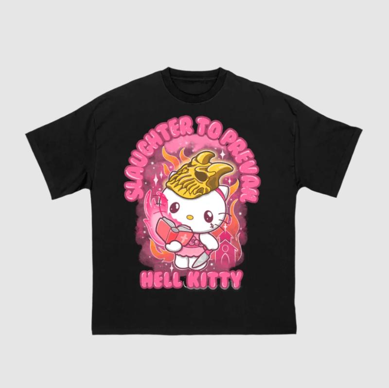 

Hot Slaughter To Prevail Hell Kitty Unisex T-Shirt XL