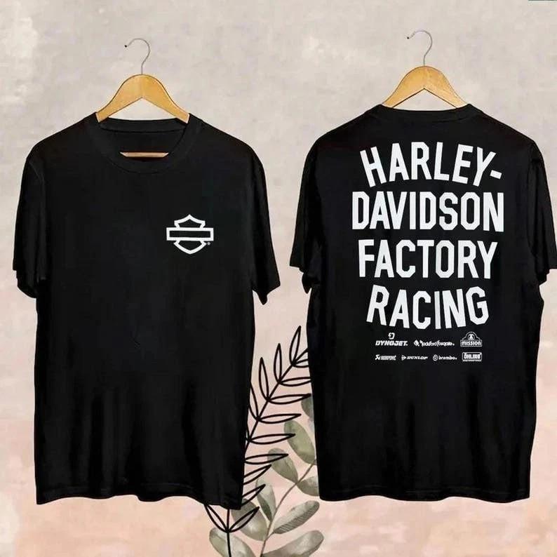 Harley Davidson Factory Racing T-Shirt Schwarz