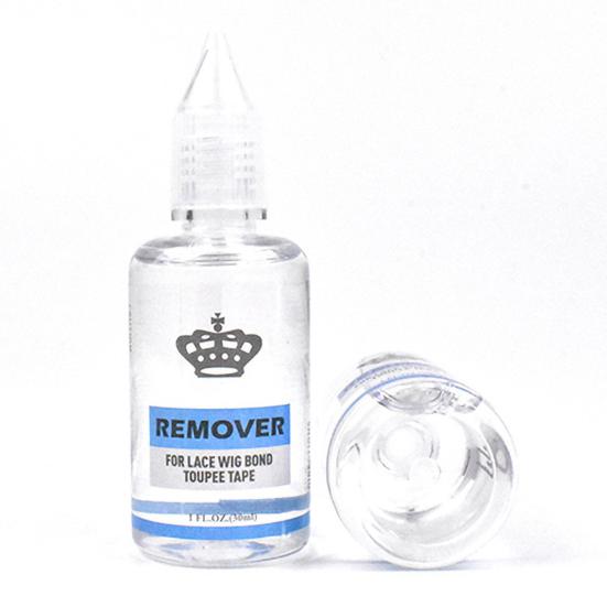30ml Toupee Remover Liquid Remove Easily Non-irritating Hair Replacement Lace Front Wig Adhesive Glue Remover for Head