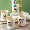 Family Set Mouthwash Cup, Cartoon Children's Parent-child Mouthwash Cup Set, Thickened Creative Brushing Cup, Plastic Cup