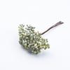 6pcs Artificial Plants Plastic Brooch Scrapbook Wedding Decorative Flowers Wreaths Diy Gifts Box Christmas Decorations for Home