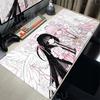 Rosa Mauspads Engel Ästhetik Büro Erweitertes Mauspads PC Schreibtischzubehör Gaming Pads Rutschfest XXL Anime Mädchen Matte Gamer Matten