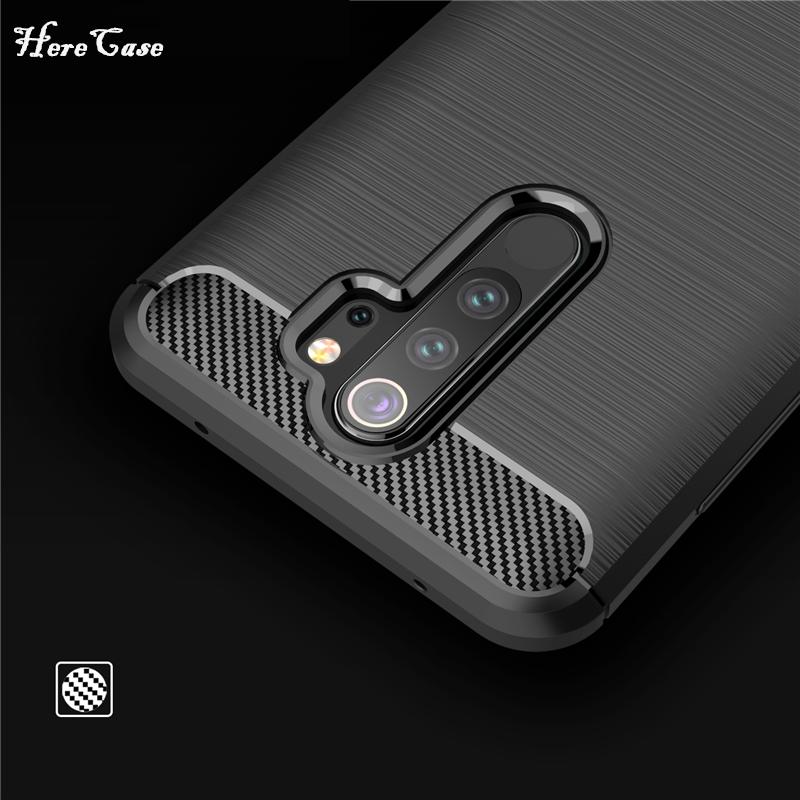 For Cover Xiaomi Redmi Note 8 Pro Case Shockproof Bumper Carbon Fiber Case For Xiaomi Redmi Note 8 Pro Cover Redmi Note 8 Pro
