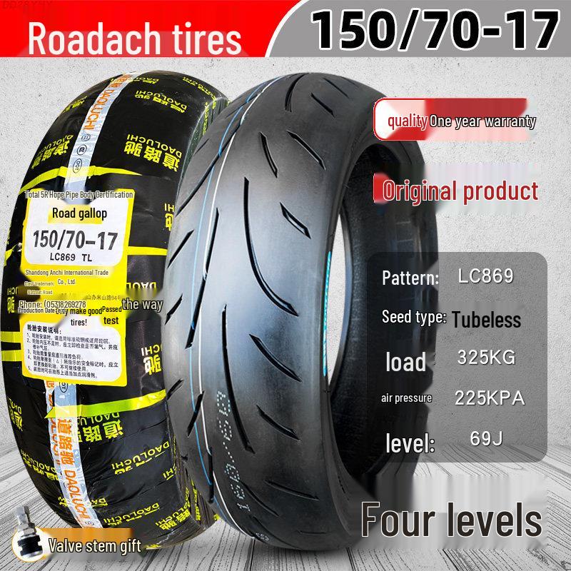 Road Tire Series: Sizes 70-150 for 14-19 Inch Wheels