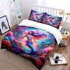 Mermaid Theme Home Decor Set Multiple Sizes Kid'S And Adults' Bedroom Exquisite 3Pc Bedding Set, Gift