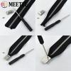 10/20/30Pcs Metal Zipper Stopper Zippers Tail Clip Zip Rope Cord Plug Head Detachable Screw Bag Clasp Sewing Hardware Accessory