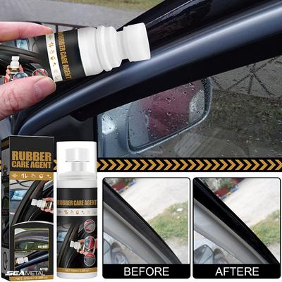 100ml Car Rubber Curing Agent Rubber Renovator Care Spray Liquid Wax Polish Care Agent Car Cleaner Maintenance Supplies