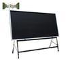 Indoor/Outdoor Teaching Blackboard with Stainless Steel Stand