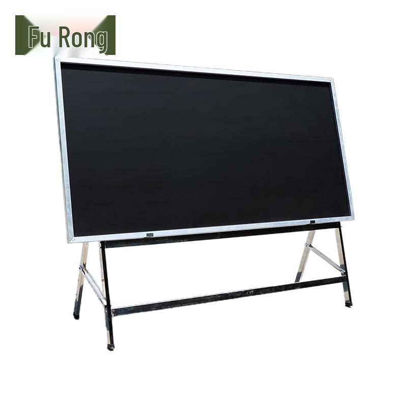 Indoor/Outdoor Teaching Blackboard with Stainless Steel Stand