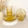 Pyrex Crystal Series Heat-Resistant Glass Dinnerware Set