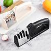 Kitchen Knife Sharpener 4 Segment Multifunctional Sharpening Tool Non-slip Portable Knife Sharpening Kitchen Gadgets Accessories