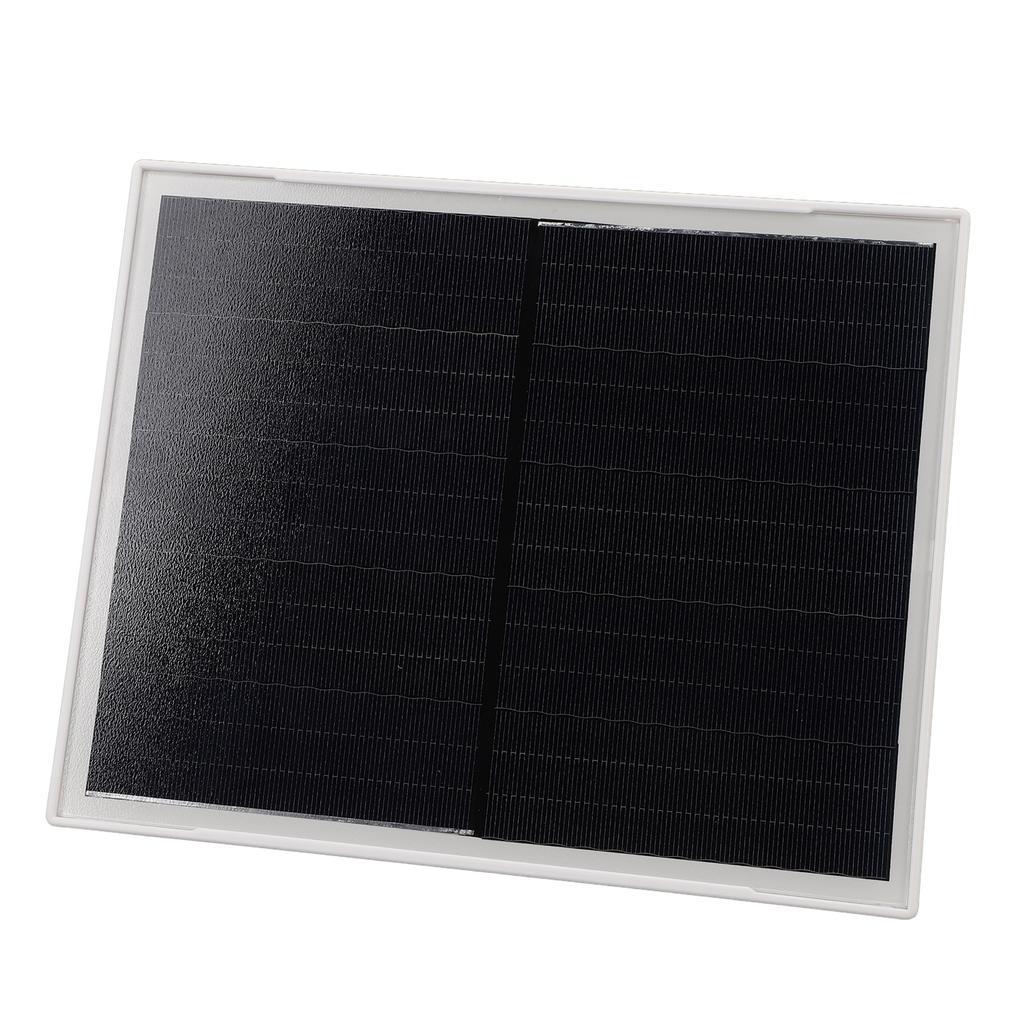 Väggsolpanel Väderbeständig Låg strömförbrukning Typ C Solcellsladdningspanel för dörrklocka