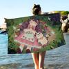 Bee And Puppycat Anime Big Microfiber Beach Towels Quick Dry Towel Sand Beach Towels Pool Towel for Travel Swim Pool Yoga