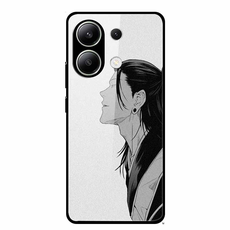 Glass Case For Xiaomi Redmi Note 13 Case Soft Bumper Tempered Glass Hard Back Cover For Redmi Note 13 Pro Phone Case Funda Coque