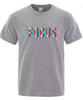 Summer Unisexs TShirt High Quality Cotton Blend Loose Focus Print Unisex Top Casual Loose ONeck Unisex Short Sleeve TShirt Male Tees