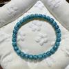Turquoise Porcelain Blue Tibetan Net Pattern Spacer Beads for DIY Bracelets