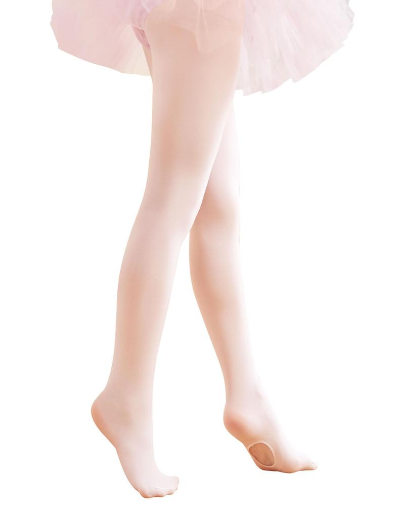 Daydance Pink Ballet Dance 60D Pink Convertible Ballet Sizes 1 Pair Women's Tights, Tights, Women's XX-Large,