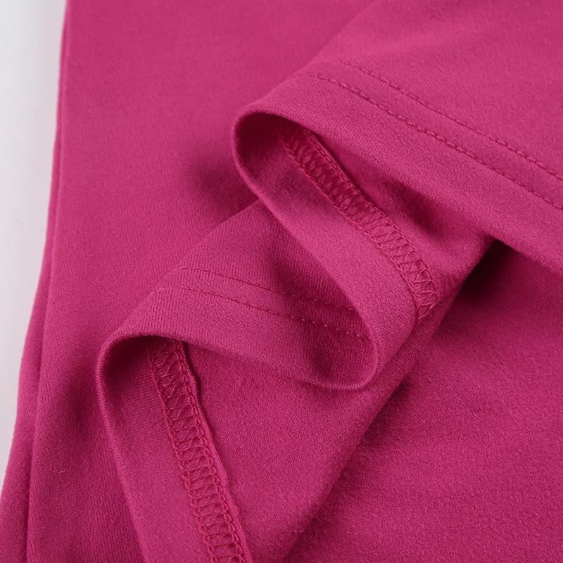 Damen Top im American Vintage Stil, Hot Pink mit Blumendruck, Kurzarm, Slim Fit, Lässig, Y2K Stil