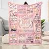 Vintage Celebration Blanket Soft & Cozy Perfect for Chair Office Chair Couch Four Seasons Multipurpose Playful Design Gift for Travel Home Birthdays