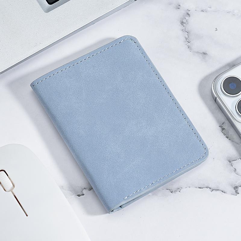 Ultra Thin Leather Card Holder Business Credit Card Case ID Money Wallet for Men