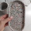 L/M/S  Oval Tray Mold Storage Box Crystal Epoxy Mould Silicone Mirror DIY  Oval Coaster Crystal Glue Mold Ashtray  Cement Mold