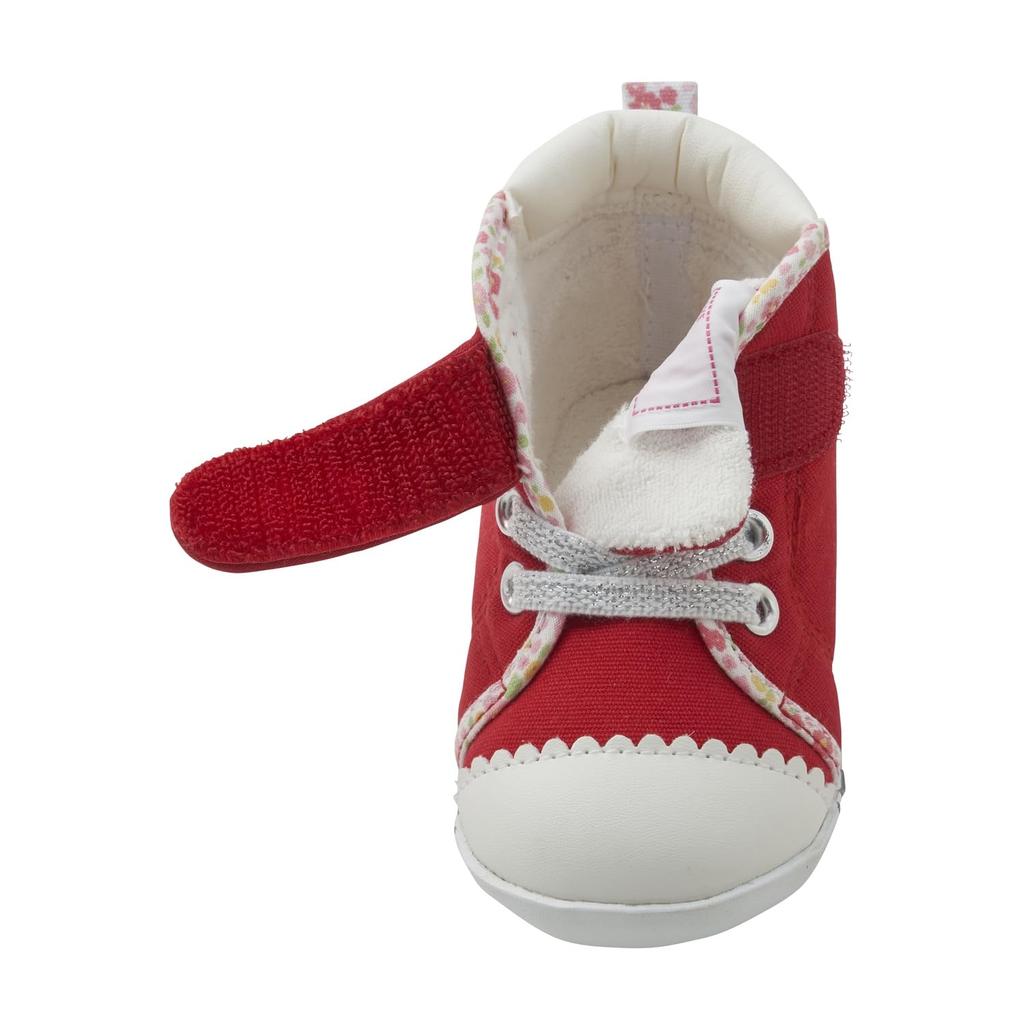 HOT First Baby Shoes Boys Girls Kids Clothing Red 13cm [MIKIHOUSE BISCUITS] Children's 73-9304-499