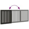 Vidaxl Foldable Dog Gate, 3 Panels, Black, 150 Cm