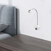 3W LED Svanehals Leselampe, Veggmontert Nattbordsspotlight