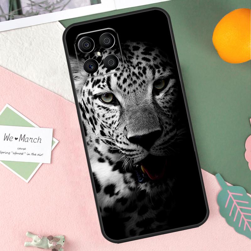 

Cheetah Panther Snow Cheetah Case For Honor 90 50 70 Lite X9b X9a X8b X8a X8 X9 X9c Honor 200 Pro Magic 7 5 6 Lite Cover Honor 50 Lite