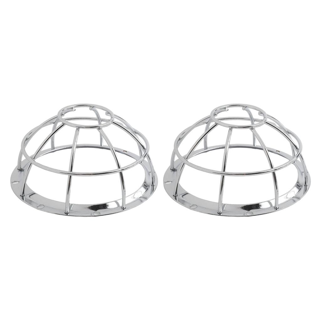 Iron Fire Alarm Cover Compatible with Standard Detectors 13.2x6.5cm