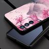 Pink Sunset Mountain Phone Case For Oppo A17 A31 A54 A57 A78 A79 A98 Find X5 X6 Reno 6 7 8 10 11 12 13 F Pro 5G Soft TPU Cover