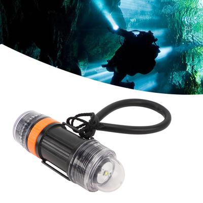 Dive Strobe Light Waterproof High Brightness LED Battery Powered Diving Signal Flashlight for Underwater Adventure