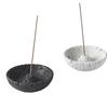 Wabi-sabi Style Small Incense Holder: Cute Aromatherapy Plate for Niche Incense