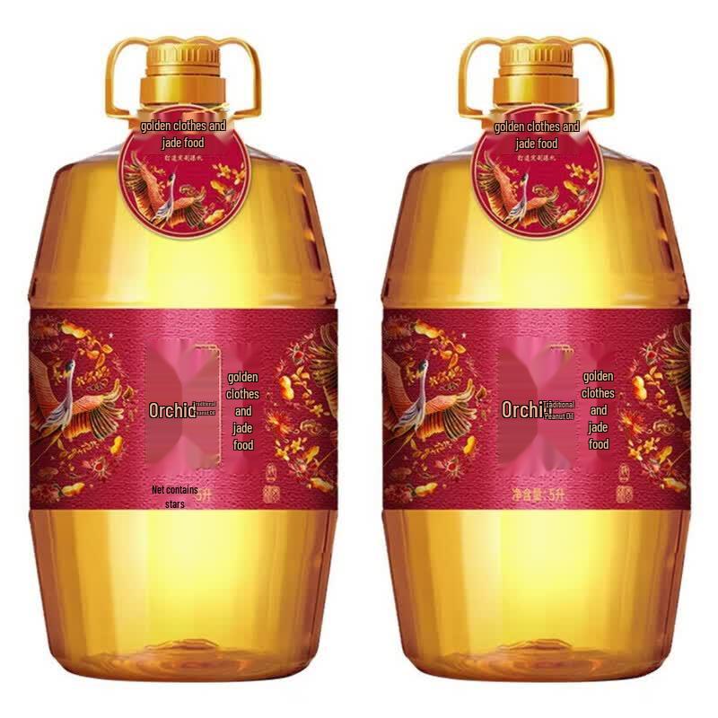 Hu Jihua Ancient Method Pressed Peanut Oil 2x5L Set