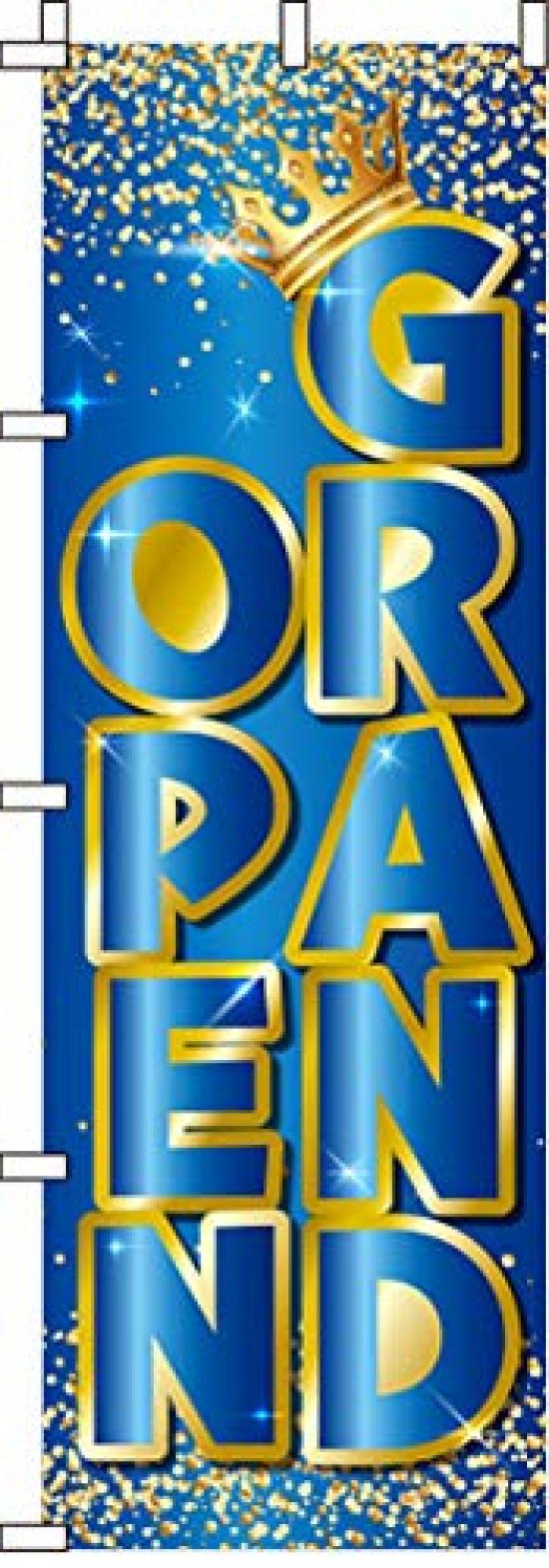 GRAND OPEN 0170027IN Banner (Blue)