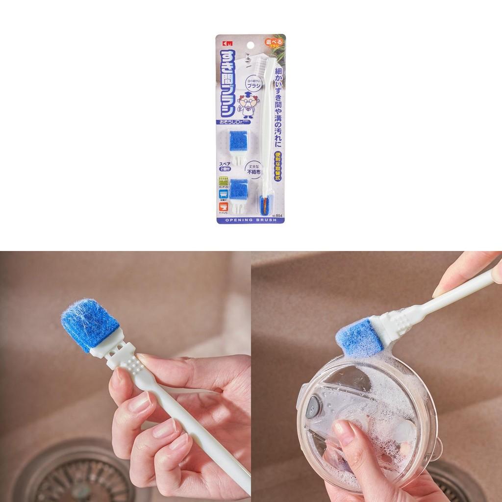 Dual Head Cleaning Brush Versatile Cleaning Gaps Corners Stains Bathroom Tool