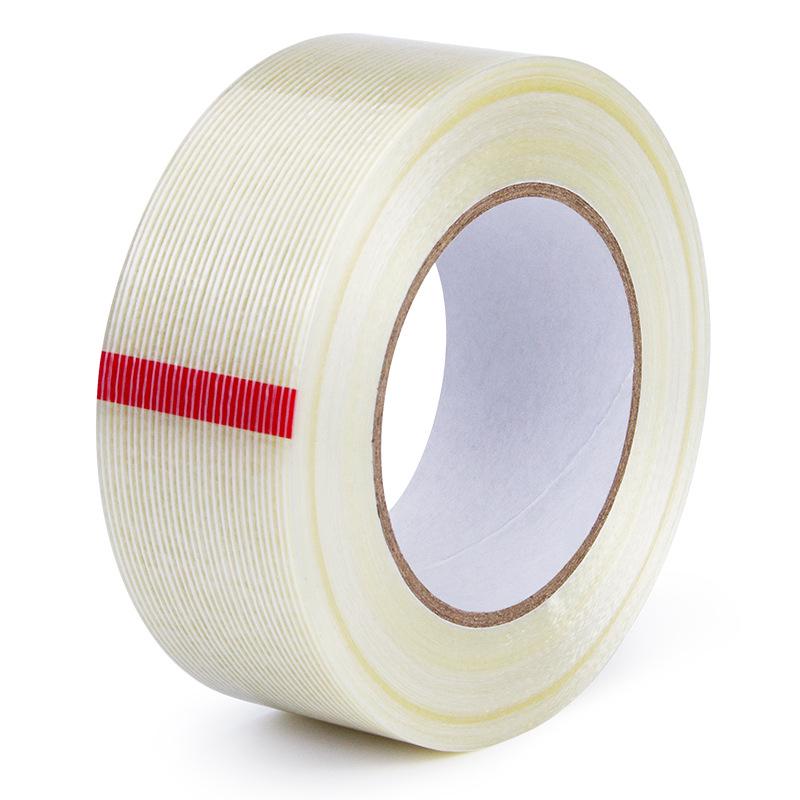 Weitian Invisible Strong Fiberglass Tape - Single-Sided Transparent Mesh, Wear & Tensile Resistant Adhesive