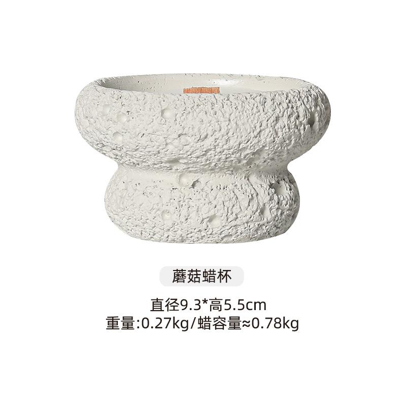 Concrete Palo Santo Burner Lava Rock Style Boho Natural Decor Handmade Sage Burner Bowl Candle Holders