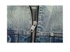 Y2K Vintage Distressed Denim Jacket for Women - 2025 Spring/Autumn Loose Trendy Style