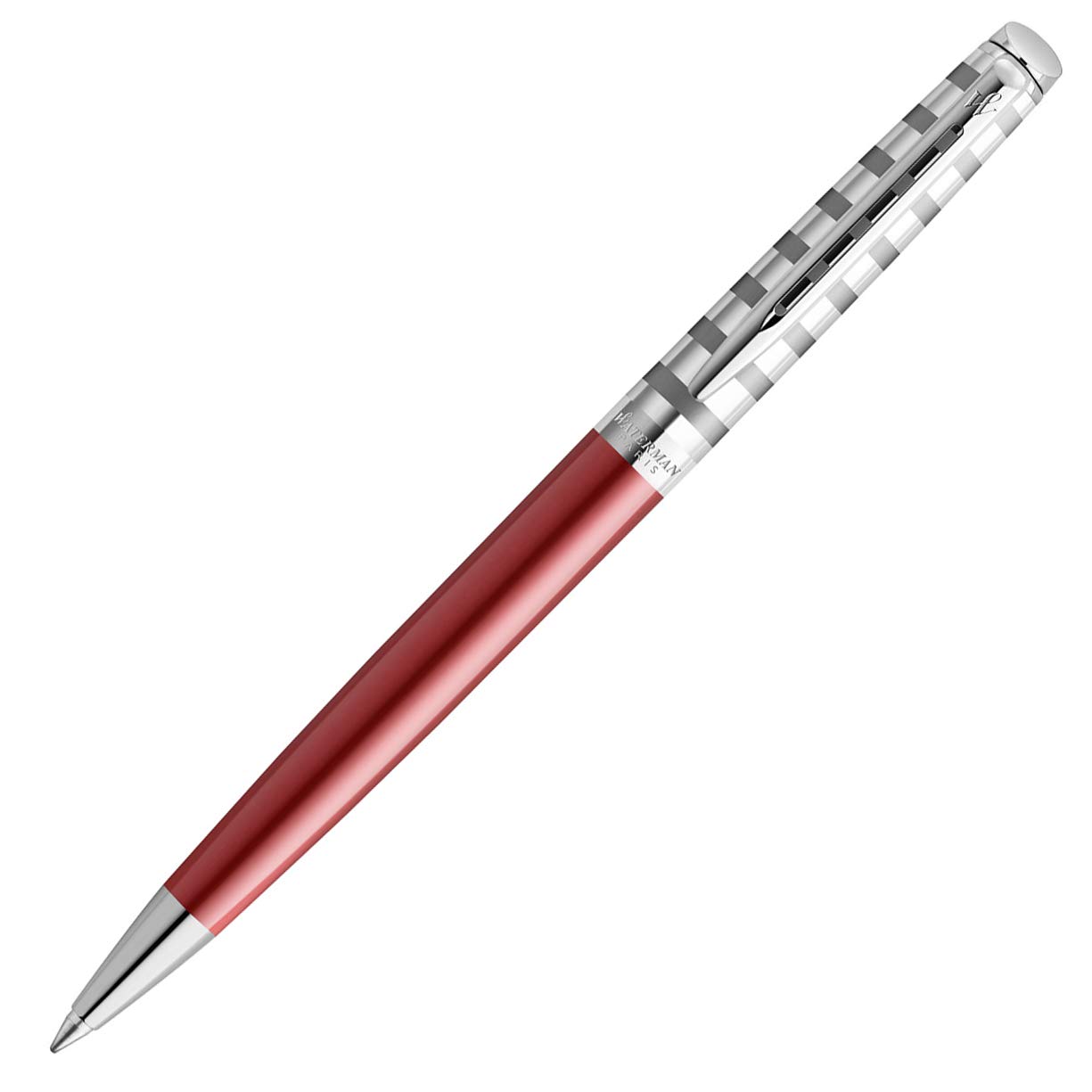 

Official WATERMAN Metropolitan Deluxe Stripe Red CT Ballpoint Officially Imported Pen, Oil-Based, 2118357,