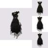 Addams Family Wednesday Costume Anime Ball Women Uniform Outfit Dress Suit