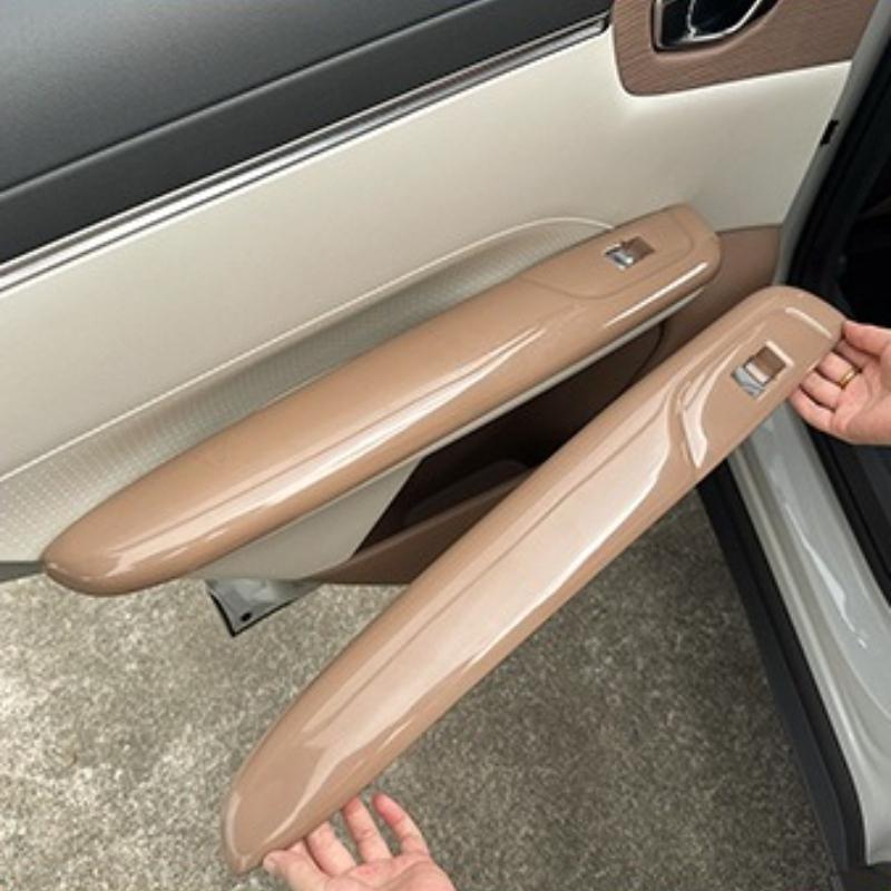 For Wuling Bingo S Car Door Armrest Protector Cover Panel ABS Door Handle Anti-Dirty Cover Car Styling Modification Accessories