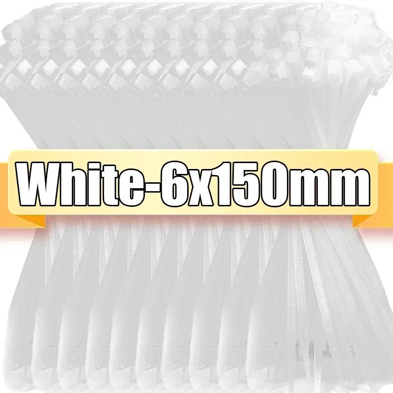 

Нові нейлонові кабельні стяжки. Барвисті знімні самофіксуючі кабельні стяжки Slipknot. Органайзер. Регульований міцний фіксатор. 100PCS