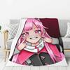 Custom Anime Animation Otori Emu Blanket Warm Fleece Soft Flannel Throw Blankets For Bed Sofa Car Autumn